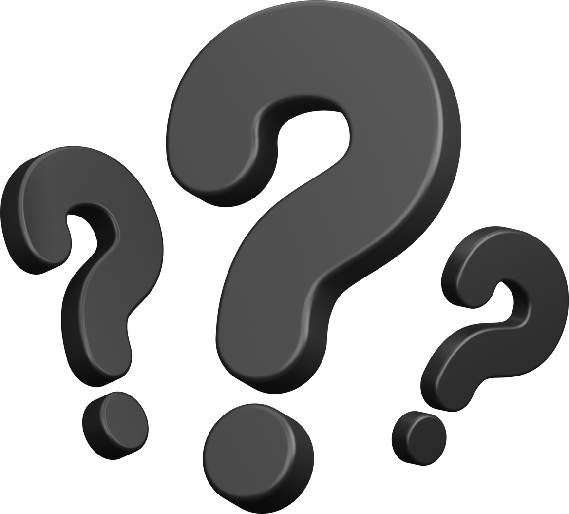 Question Mark 3D Illustration